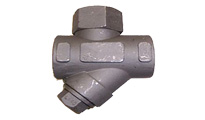 Thermodynamic Disc Trap with Strainer